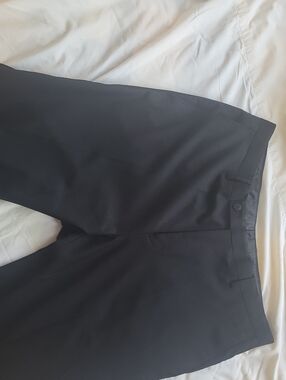 Paisley & Gray Men's Black Dress Trousers